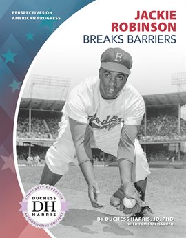 Cover image for Jackie Robinson Breaks Barriers
