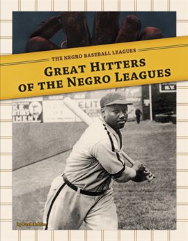 Cover image for Great Hitters of the Negro Leagues