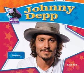 Cover image for Johnny Depp: Famous Actor