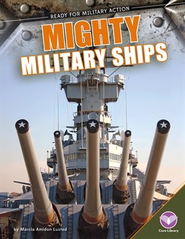 Cover image for Mighty Military Ships