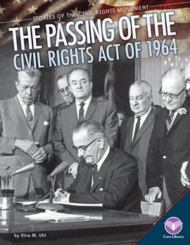 Cover image for Passing of the Civil Rights Act of 1964