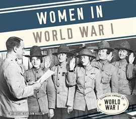 Cover image for Women in World War I