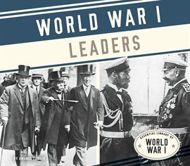 Cover image for World War I Leaders