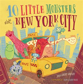 Imagen de portada para 10 Little Monsters Visit New York City