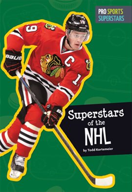 Cover image for Superstars of the NHL