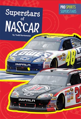 Cover image for Superstars of NASCAR