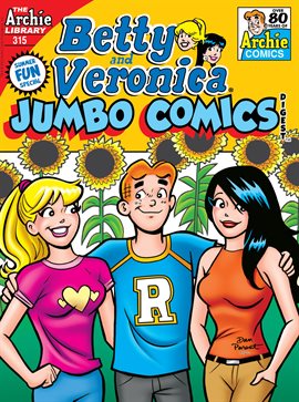 Cover image for Betty & Veronica Jumbo Comics Digest