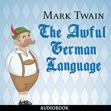 Cover image for The Awful German Language