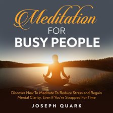 Imagen de portada para Meditation for Busy People