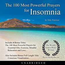 Cover image for The 100 Most Powerful Prayers for Insomnia