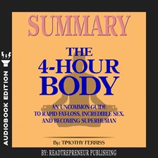 Cover image for Summary of The 4-Hour Body