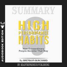 Cover image for Summary of High Performance Habits