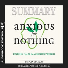 Cover image for Summary of Anxious for Nothing