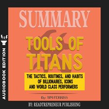 Cover image for Summary of Tools of Titans
