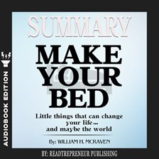 Cover image for Summary of Make Your Bed