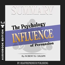 Cover image for The Psychology of Persuasion by Robert B. Cialdini PhD