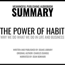 Cover image for Summary: The Power of Habit