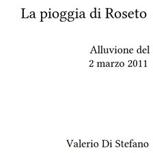 La pioggia di Roseto