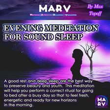 Imagen de portada para Evening Meditation for Sound Sleep