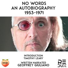 Cover image for No Words an Autobiography 1953-1971
