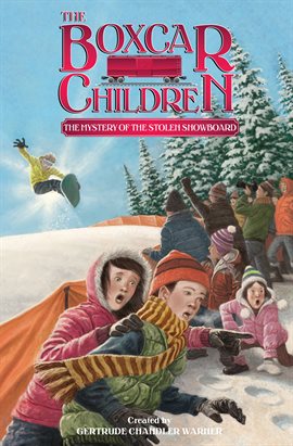 Cover image for The Mystery of the Stolen Snowboard
