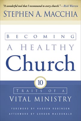 Cover image for Becoming a Healthy Church