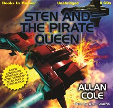 Cover image for Sten and the Pirate Queen