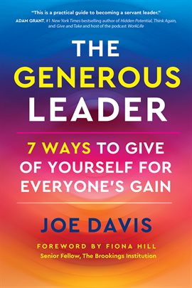 Cover image for The Generous Leader