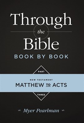 Imagen de portada para Through the Bible Book by Book Part Three