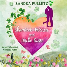 Shamrock-Herzen und irische Küsse