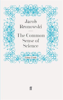 Imagen de portada para The Common Sense of Science