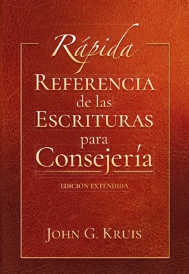 Cover image for Rápida referencia de las Escrituras para consejería