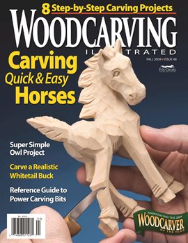 Imagen de portada para Woodcarving Illustrated Issue 48 Fall 2009
