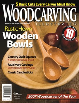 Imagen de portada para Woodcarving Illustrated Issue 40 Fall 2007