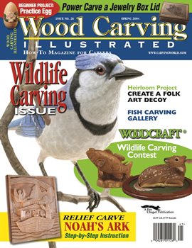 Cover image for Woodcarving Illustrated Issue 26 Spring 2004