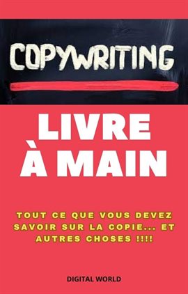 Cover image for Copywriting - livre à main