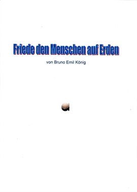 Cover image for Friede den Menschen auf Erden