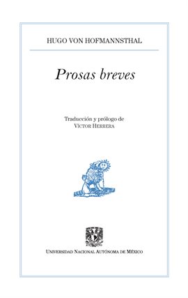Imagen de portada para Prosas breves