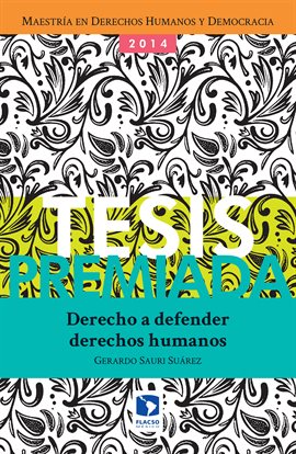 Imagen de portada para Derecho a defender derechos humanos