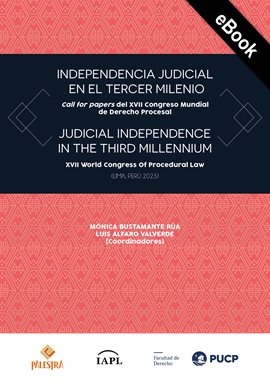 Cover image for Independencia judicial en el tercer milenio