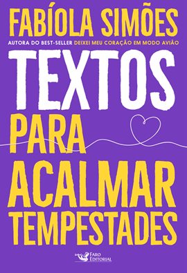 Imagen de portada para Textos Para Acalmar Tempestades