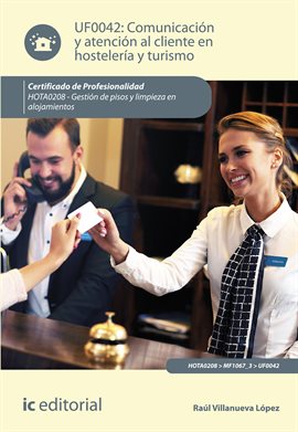 Cover image for Comunicación y Atención al Cliente en Hostelería y Turismo