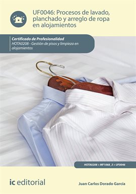Cover image for Procesos de lavado, planchado y arreglo de ropa en alojamientos