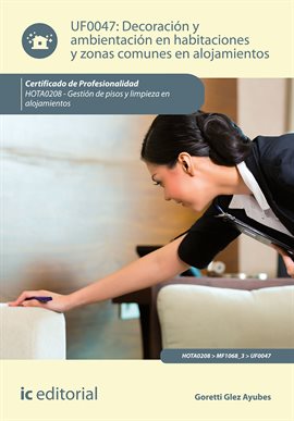 Cover image for Decoración y ambientación en habitaciones y zonas comunes en alojamientos