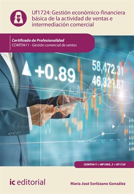 Cover image for Gestión económico-financiera básica de la actividad de ventas e intermediación comercial