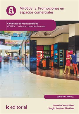 Cover image for Promociones en espacios comerciales