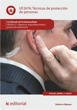 Cover image for Técnicas de protección de personas. SEAD0112