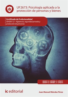 Cover image for Psicología aplicada a la protección de personas y bienes