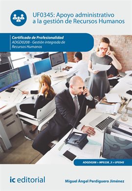 Cover image for Apoyo administrativo a la gestión de Recursos Humanos