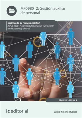 Cover image for Gestión auxiliar de personal. ADGG0308
